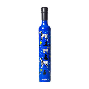 Wine Bottle Shaped Umbrella with Dogs