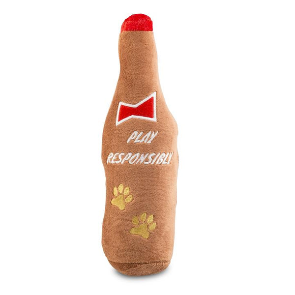 Barkweiser Beer plush toy