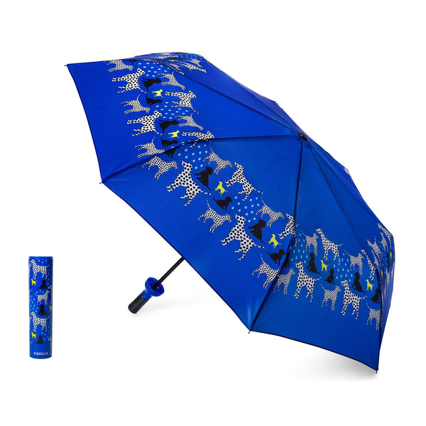 Wine Bottle Shaped Umbrella with Dogs